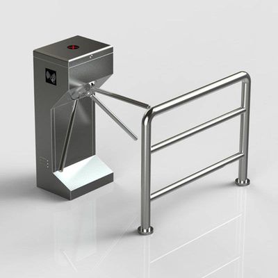 SUS304 RFID 3각 회전식 십자문 30-45번 게이트 사람들 / 민 전자 액세스 제어 입구