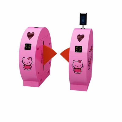 유치원 브러시리스 직류 24V 접근 제어 스윙 장애물 게이트 회전식 십자문 OEM ODM
