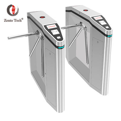 폭 600 밀리미터 3각 회전식 십자문 게이트 슈퍼마켓 입장권 회전식 십자문 AC 220V