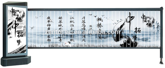 IP44 스테인레스 강 주차장 빵 게이트 광고 OEM ODM
