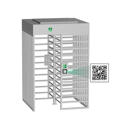 QR 부호 읽기장치와 RS485 접근 제어 전체적인 높이 회전식 십자문 게이트