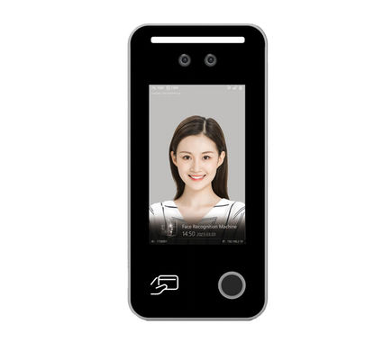 Ai RFID 얼굴 인식 단말기 Dc12v 4 코어 CPU