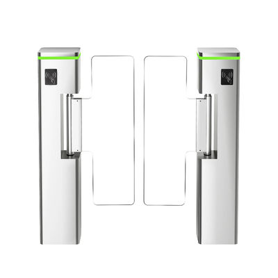 슈퍼마켓 스윙 게이트 장벽 턴스틸 입구 RFID 카드 액세스 제어 시스템