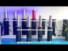 반사 줄무늬가 있는 자동 철회식 주차 기판