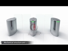 공항 보안 슬라이딩 턴스틸 전자 액세스 제어 카드 리더 얼굴 인식