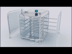 RS485 인터페이스 박형 게이츠 회전식 십자문 안보 550번 게이트 밀리미터