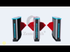 공항 보안 플랩 장벽 턴스틸 스윙 게이트 얼굴 인식 주차 Qr 코드