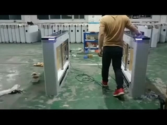 야외 교통 카운터 220V 스윙 턴스틸 게이트 바이오 메트릭 인증