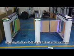 양방향성 도입 변동 장벽 회전식 십자문 생체 측정 접근 제어 사람들 30-40명 / 민