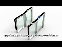 ZT-948 보행자 접근 속도 경로 회전관 게이트 및 엘리베이터 제어 연결 솔루션