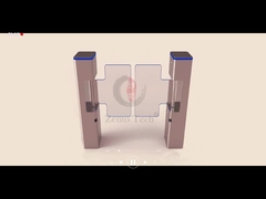 스테인리스 스틸 스윙 배리어 턴스타일 (RS485/TCP/IP 포함)